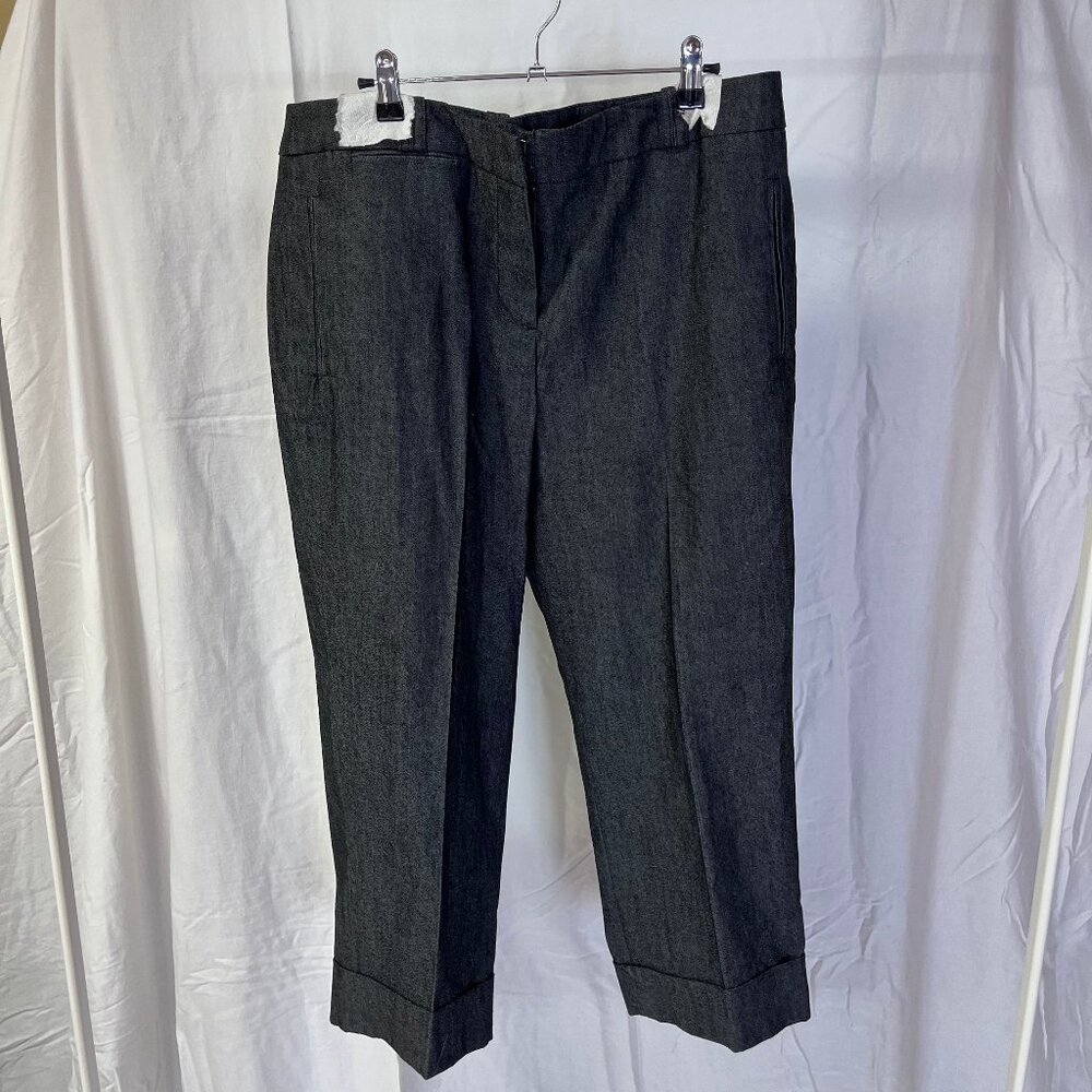 Sandro Cotton Capri Pants NWOT 16